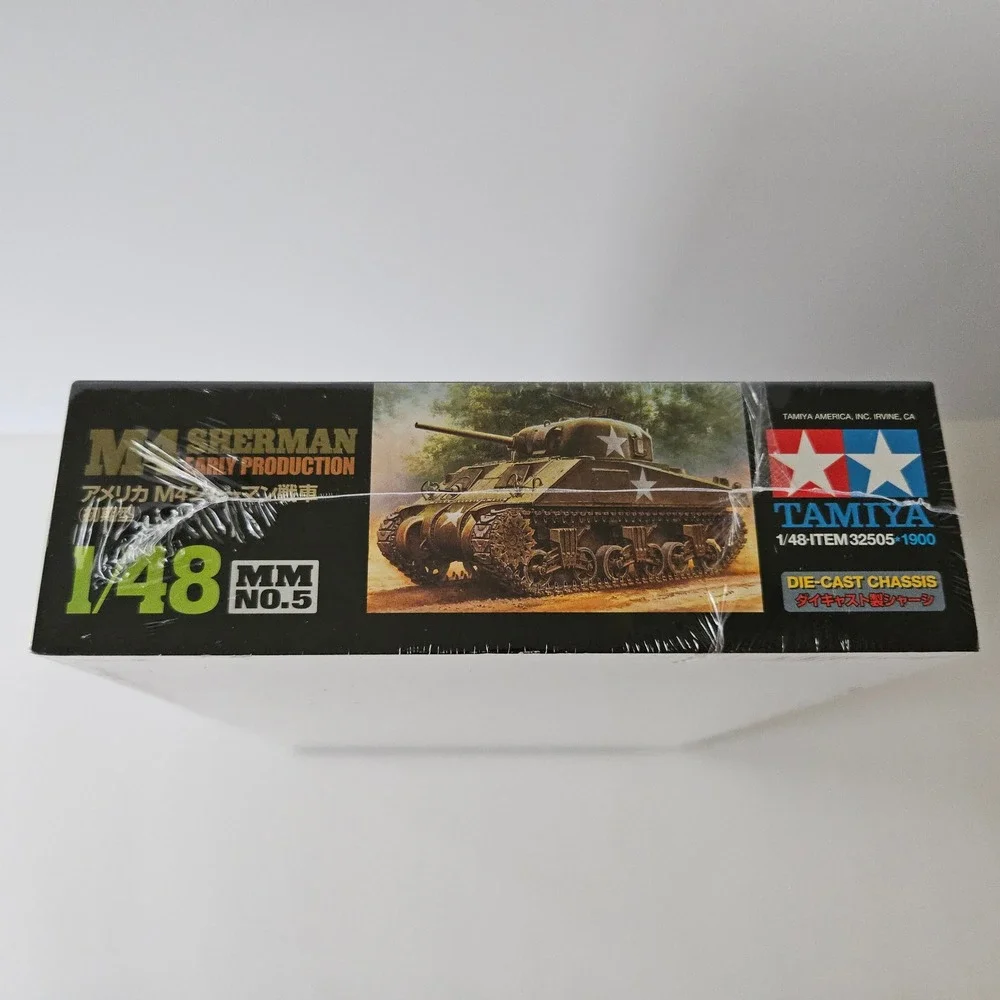 Tamiya M4 Sherman Tank Early Production Model Kit 1/48 Scale Military Mini No 5